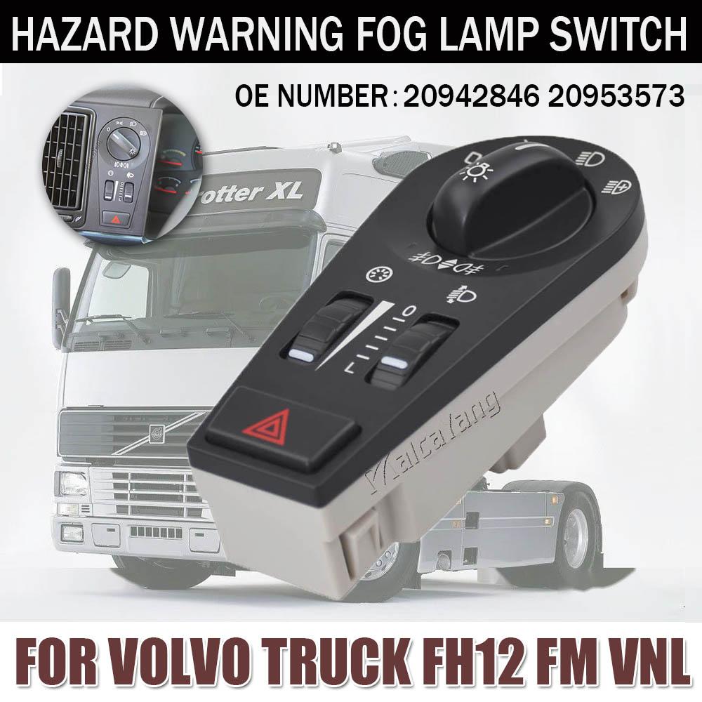 New Truck Head Light Headlight Lamp Switch 20942844 20953569 20466302 For Volvo FH12 FM VNL 2004-2015 20466306