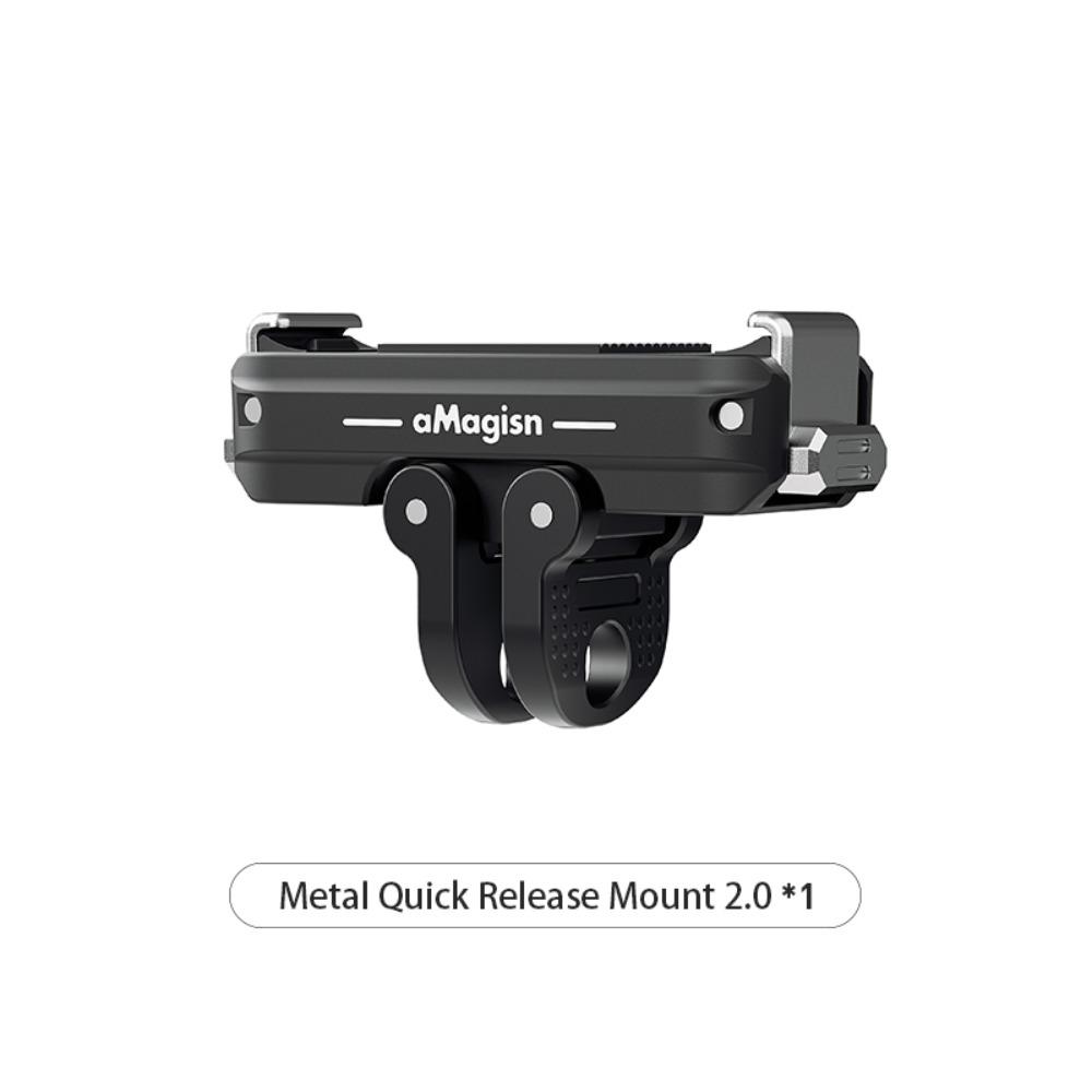 Metal Magnetic Mount Adapter Tripod Adapter for Osmo Action 5 Pro/4/3 Action Camera Accessories