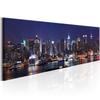 New York Scultura architettonica Art Design Hotel Decorativo Affresco Città Scenario Tela senza cornice Pittura Home Decor Wall Art