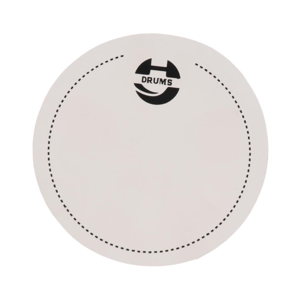 PETG Drumhead Patch Bass Drum Pad Drum Protector Percussion Instrument Accessory for Drum Hardware