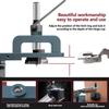 35mm Hinge Jig - Precise Boring Guide with Adjustable Edge & Quick Clamp - Hardened Drill Bits for Cabinetry, Furniture DIY