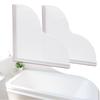 2 Pieces Water Splash Guard Silicone Base Multipurpose Anti Board Bathroom Accessories To Keep