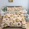 Merry Christmas Bedding Set King Queen Twin Size Duvet Cover Holiday Decorations For Bedroom