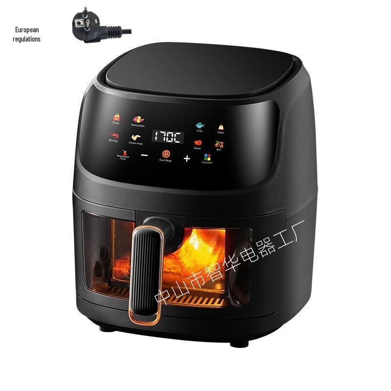 Touch Screen Air Fryer: Large Capacity, Oil-Free, Multi-Function