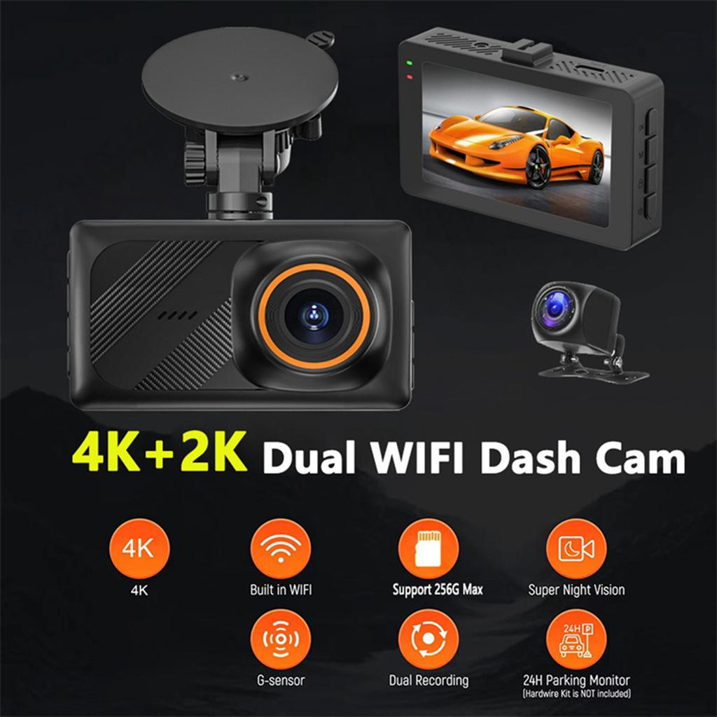 Car Camera Vehicle Driving Recorder Night Visive Road Video 3 inch 170° Wide Angle DVR