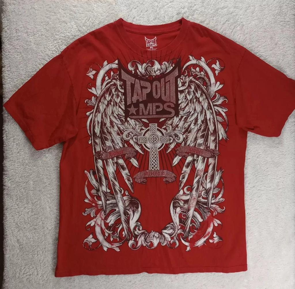 2026 2000s Spartan Red Tričko Pánské Dámské Street Americká Móda Retro Potisk Tričko Hip Hop Streetový Trend Pár Triček