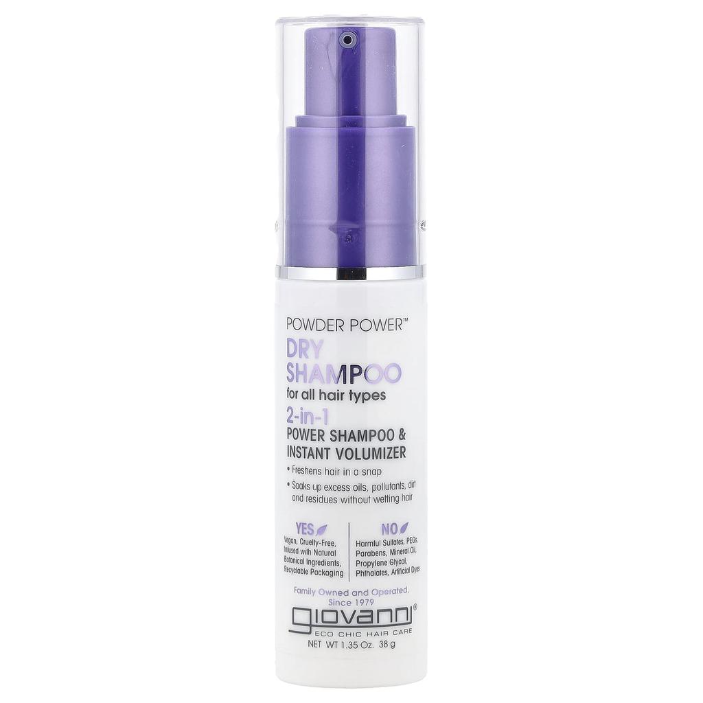Powder Power™ Dry Shampoo, 2-In-1 Power Shampoo & Instant Volumizer, For All Hair Types, 38G(1.35Oz)
