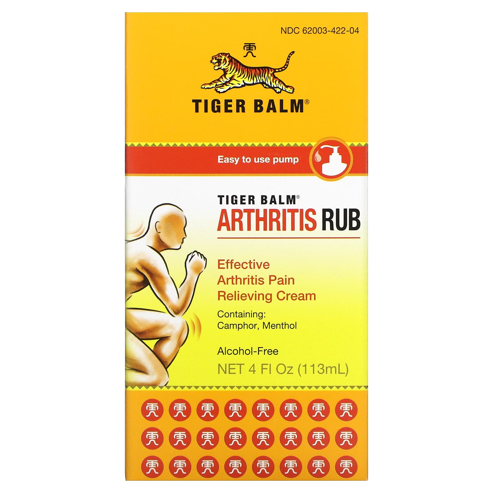 

Tiger Balm, Arthritis Love, безалкогольный, 4 жидких унции (113 миллилитров)