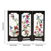 Creative Chinese-Style Floral Bird Acrylic Screen Ornament Retro Pattern Screen Crafts Desk Display Craft Home Decoration Gift