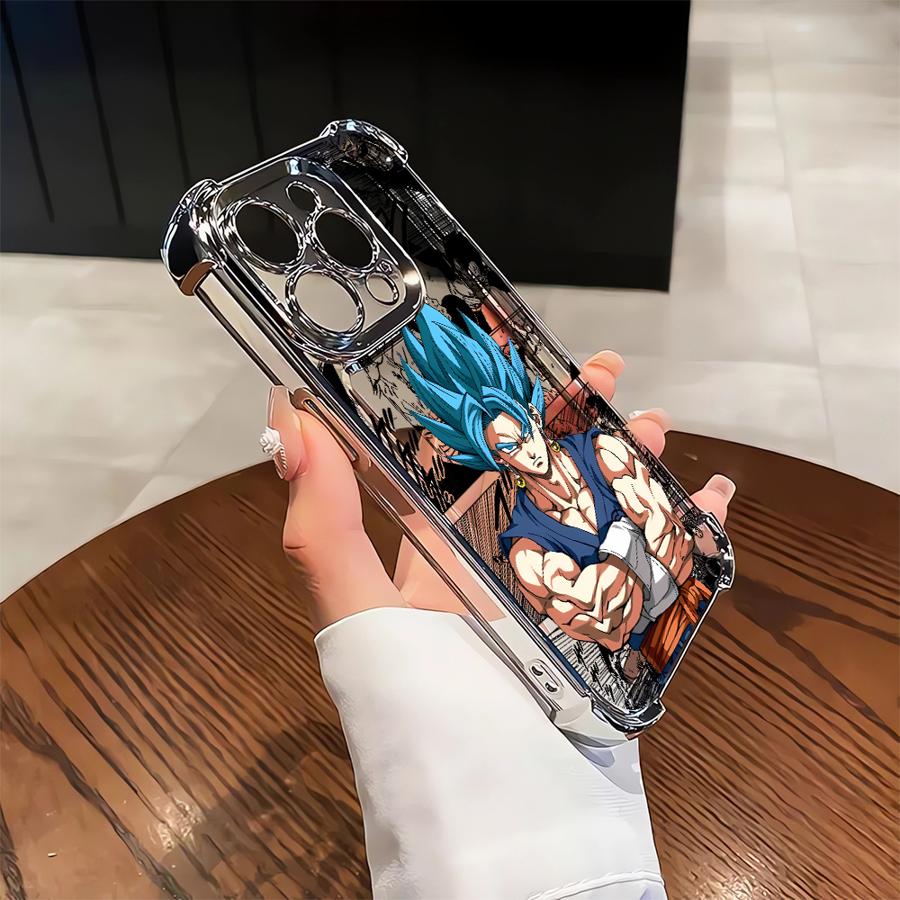 Case for iPhone 13 12 11 Pro Max 16e 16 15 14 Plus 17 Air Soft Cover Dragons Balls