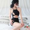 Sexy Nightclub Cosplay Uniform Seduction Lace Up Hollow Hot Pajamas