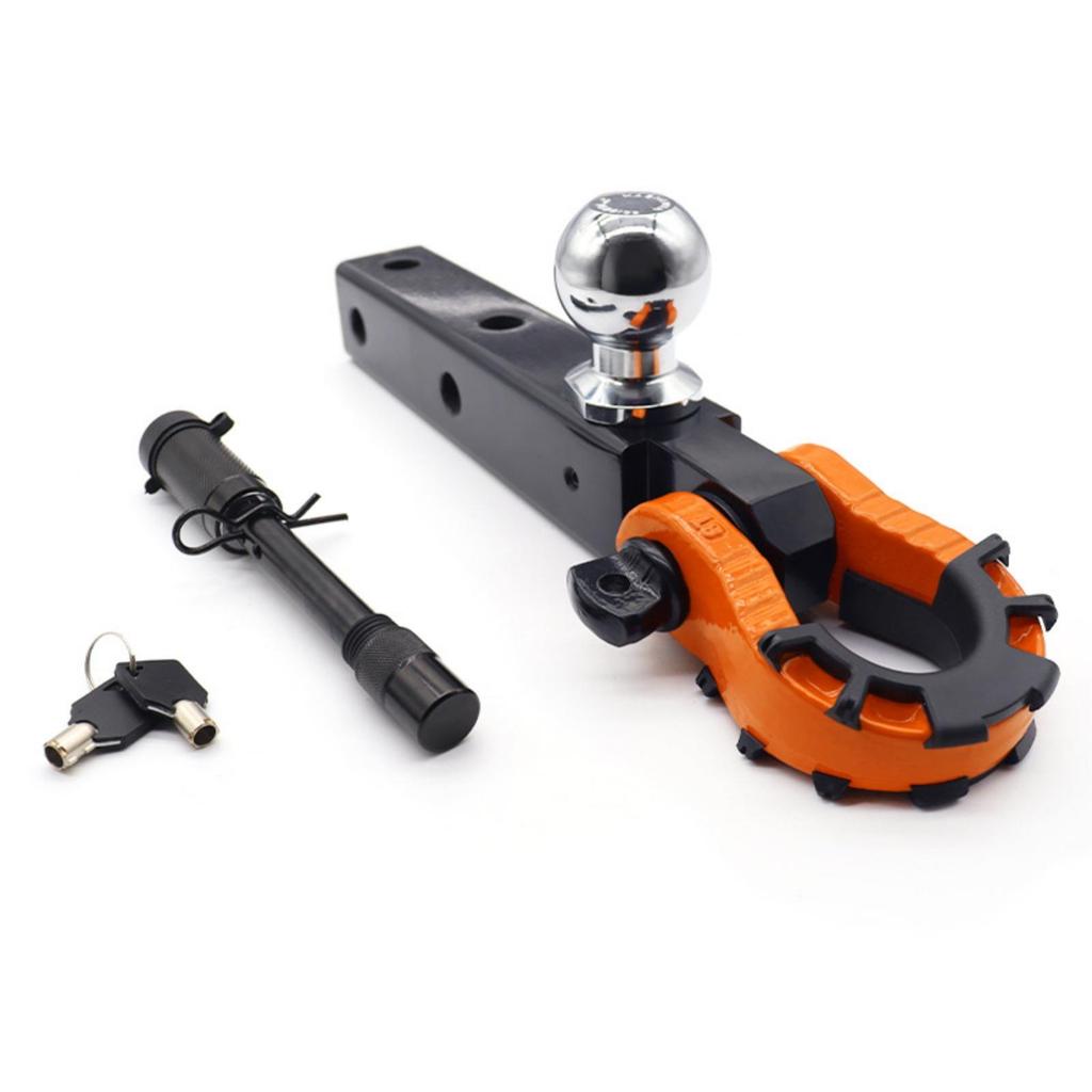 Trailer Hitch Arm Cast Steel with Hook Locking Towing Accessory