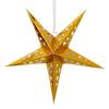 Golden Paper Merry Christmas Star Lantern Lights for Decoration Diwali Christmas Lantern| Aakash Kandil for Diwali| Hanging Lantern