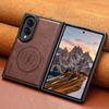 SUTENI for Samsung Galaxy Z Fold 8 Phone Case Magnet Wireless Charging Smooth Texture Faux Leather