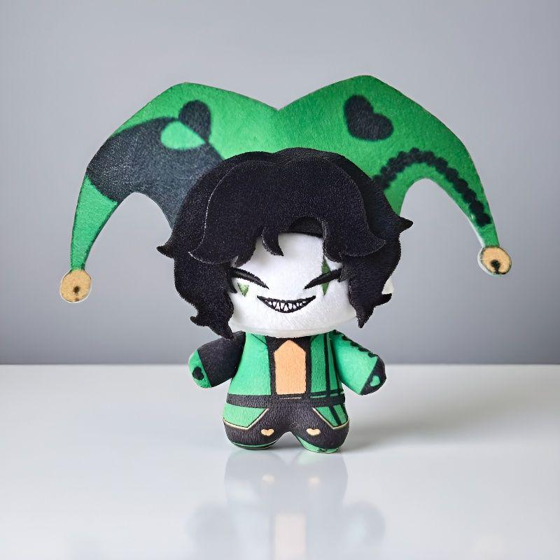 Divers Styles Mignon Cirque Anime Jeu Freak Personnage Pierrot Arlequin et Bouffon Peluches Porte-clés Pendentif Sac Peluche Poupée