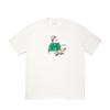 Li Ning Comfortable Simple Breathable Loose Versatile Round Neck Printed Short Sleeve T-Shirt Unisex Tops Off-White AHSVB83-1