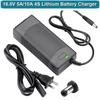 16,8V 5A 10A AC/DC Lithium-Batterieladegerät für 4s 14,8V Li-Ionen-Akkupack mit DCS.5* 2,5mm Stecker Schnellladung