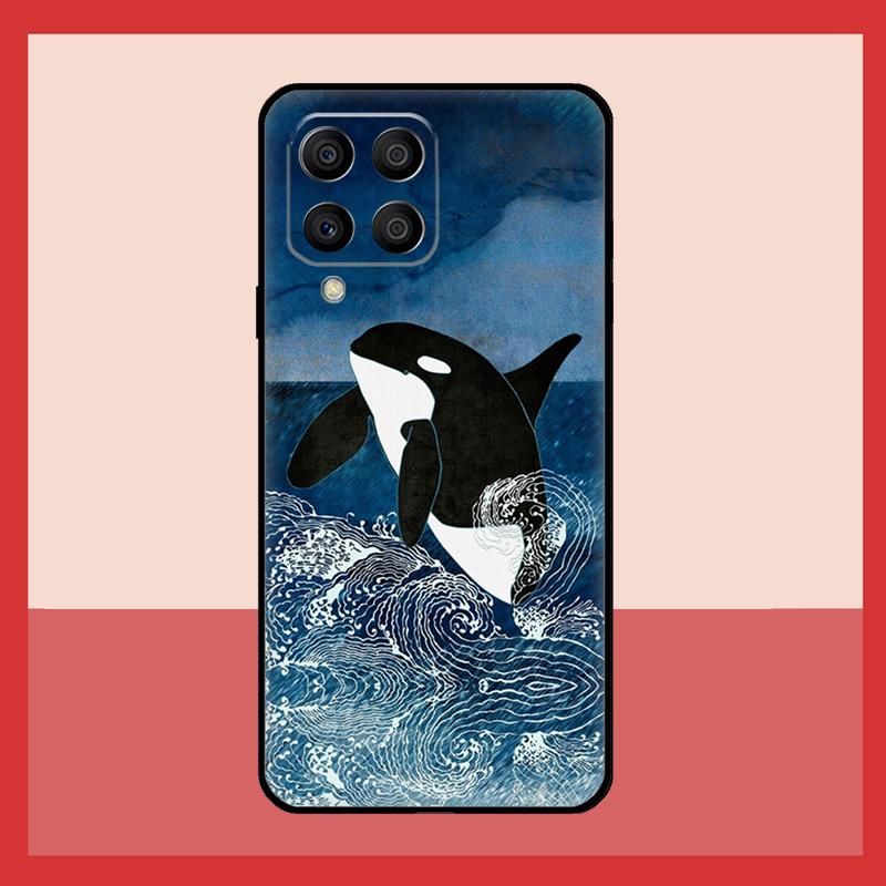 Killer Whale Case For Samsung Galaxy M12 M52 M06 M16 M36 M56 M33 M15 M55 M31 M13 M14 M53 M32 M35 M34 M54