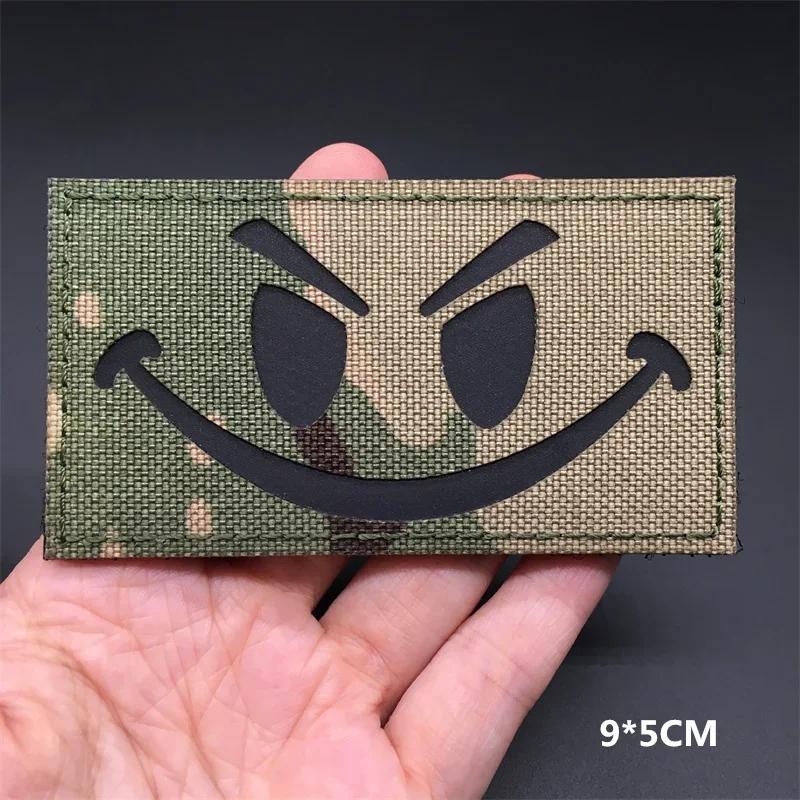 3D Multicam Nationalflaggen Aufnäher Ir Reflektierende Aufnäher Auf Kleidung Taktische Abzeichen Klettverschluss Lasergeschnittene Zubehörteile Diy Zubehör