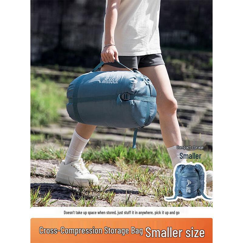 Beishanlang SL010 Anti-bakterieller Camping-Schlafsack für Erwachsene