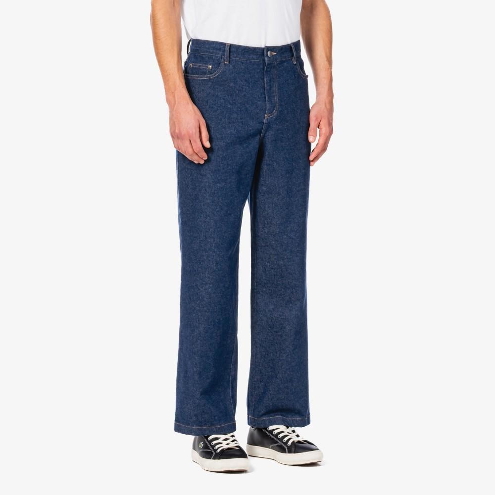 Lacoste Men's Denim-like Pants HH550E-55NMK9