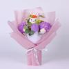 Hand-Knitted Rose Yarn Bouquet - Perfect Birthday or Festival Gift for Friends and Teachers