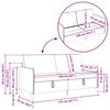 Blue Storage Sofa 172 x 78 x 87 cm Polyester