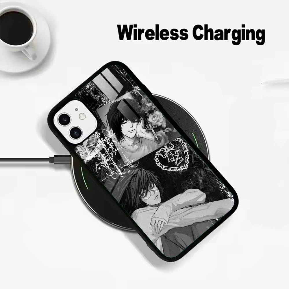 D-Death- Note- Classic Anime Wireless Charging Phone Case Compatible with iPhone 17/16/15/14/13/12/11