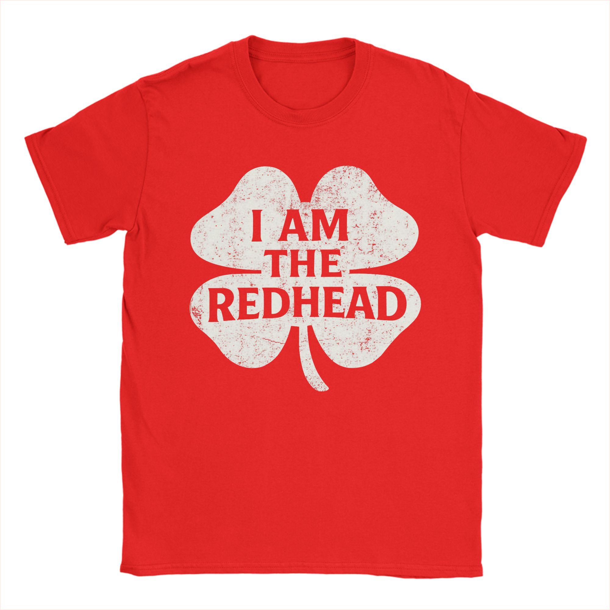 

Casual I Am The Redhead Funny Dibs On The Redhead TShirts Unisex Round Collar Cotton T Shirt Short Sleeve Tees Unique Clothing S