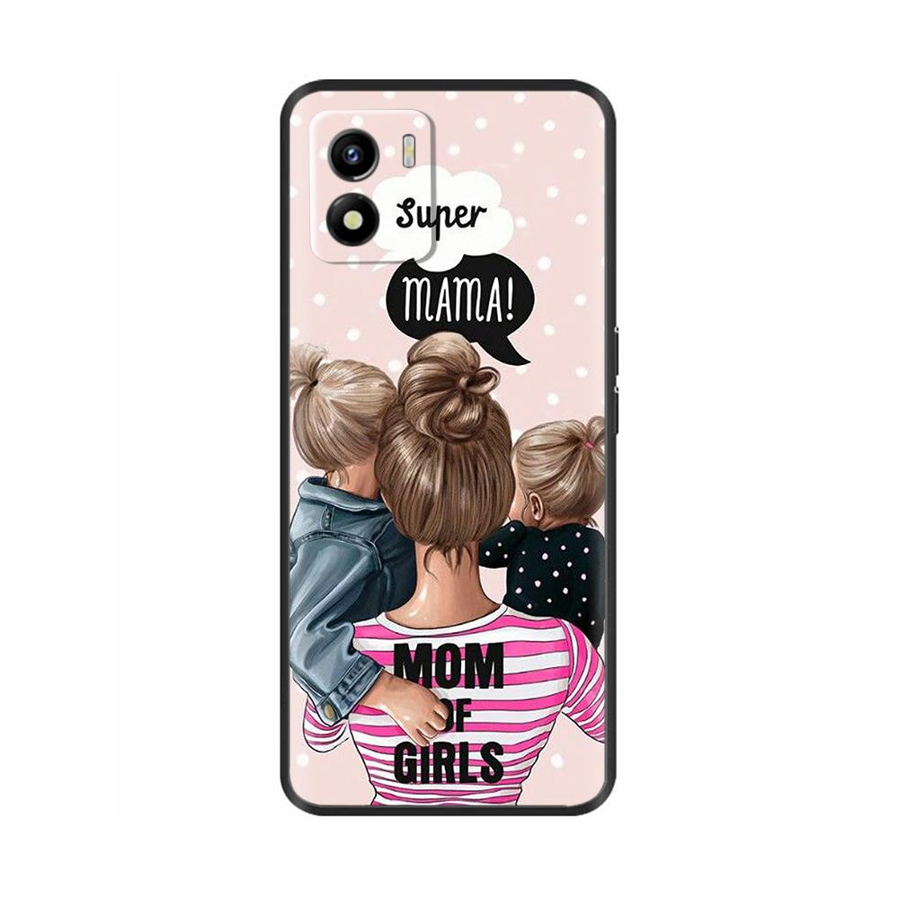 For Vivo Y01 Case Y01 2022 Soft Silicone Back Cover TPU Phone Case For Vivo Y01 Y 01 VivoY01 Cute Black Bumper Coque Shell Funda