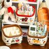 Multi Grid Stationery Storage Box Cartoon Pencil Organizer Simple Cute Pencil Cup  Student Desk