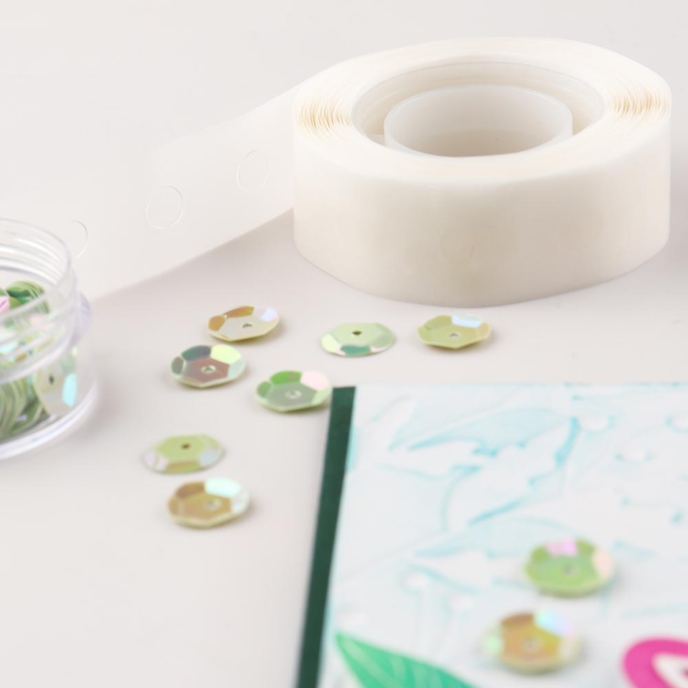 1pc 3mm and 5mm Ultra Thin Double-sided Adhesive Dots Clear Mini Glue Dots for Scrapbooking Paper Card Making Craft Dots