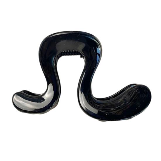 Damen Haarklammer Geometrische Form Anti-Rutsch-Zähne Haarspange Dusch-Hinterkopf-Haarspange Haaraccessoires