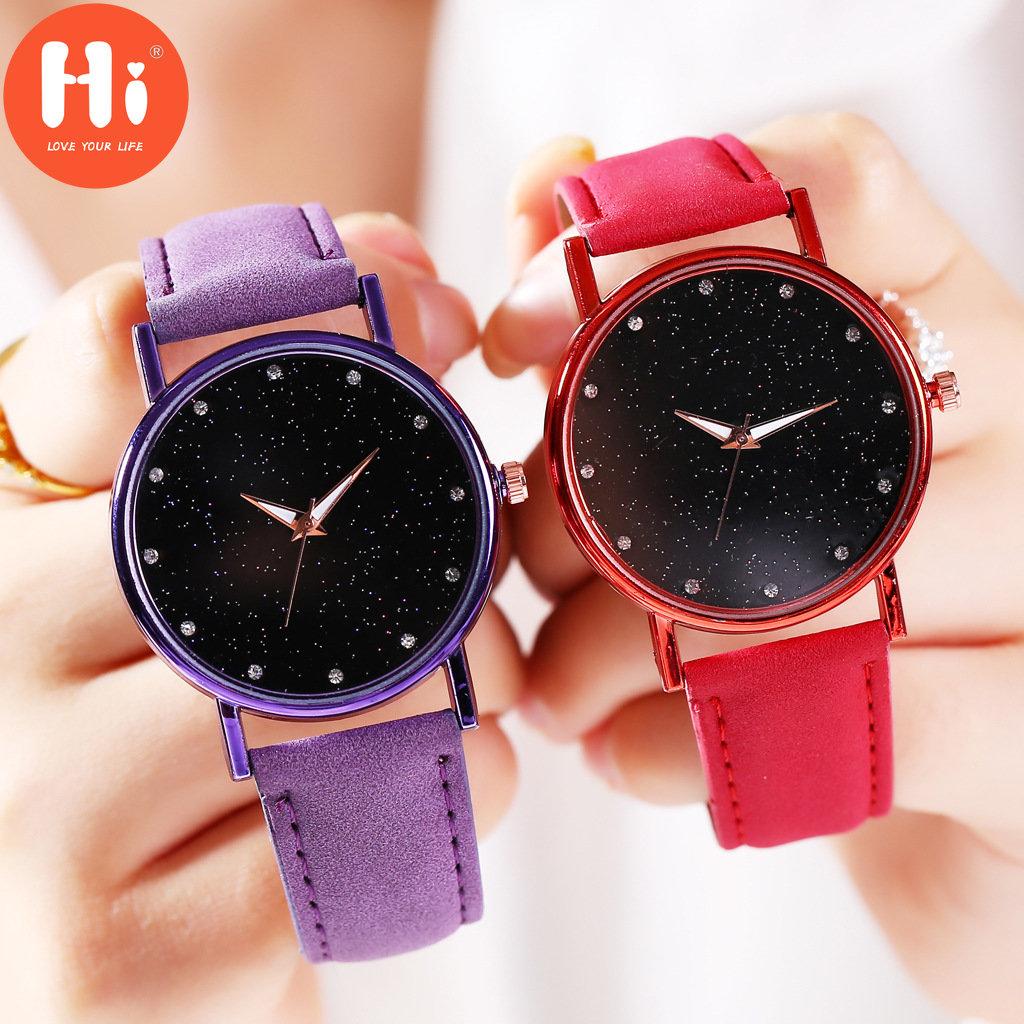 

Привет модные часы Роскошные женские кварцевые часы Водонепроницаемые женские часы Женские наручные часы