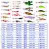 Lure bait set24Minnow Rock Wave Sequin Soft Bait Pencil Micro Lure Fishing Tackle Essential for Fishing