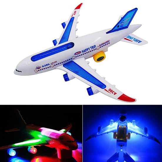 Model Plane Light Durable Odorless Light Aircraft Model for Outdoor