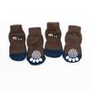 4Pcs Pet Socks Anti-Slip Comfortable Elastic Dog Shoes Winter Soft Warm Pet Paw Protector Pet Supplies