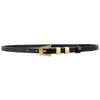 Classic Leather Belt For Men With Pin Buckle Fashion Dress Waist Accessory