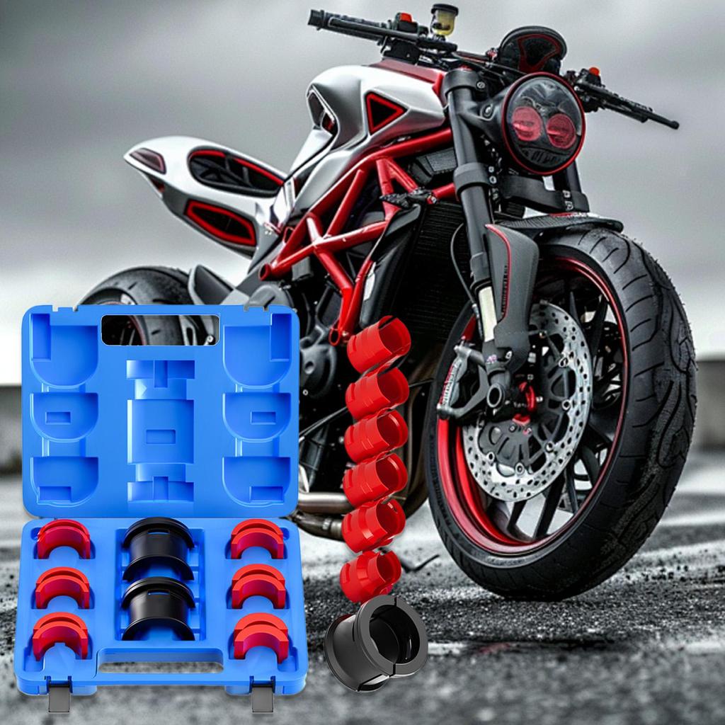 Fork Seal Driver Dirtbike Shock Driver Set Precise Shock Absorber Oil Seal Installation Equipment For Motorcycle Motorbike