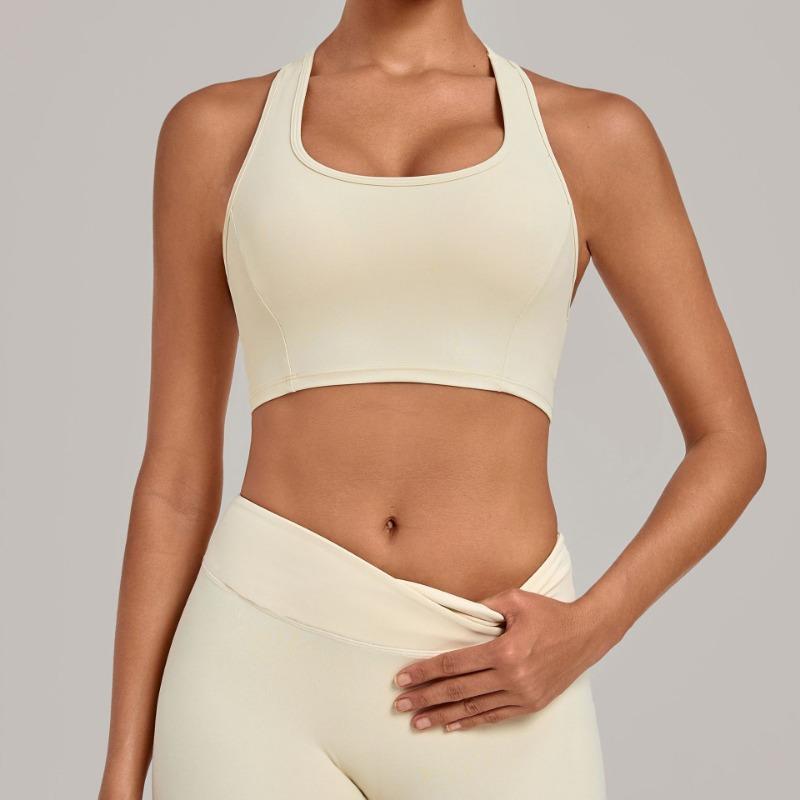 Women S Tight Fitness Yoga Vest Sleeveless Sports Bra