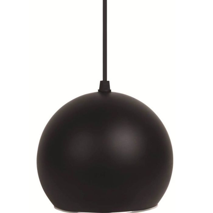 Suspension sphérique LED 20W Noir