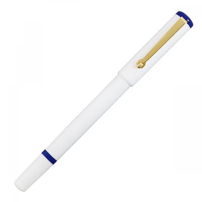 Pluma Estilográfica Mighty [tienda Limitada] Blanco X Azul
