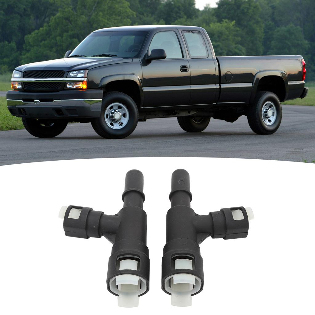 2PCS Heater Hose Connector High Toughness Long Lifespan Reliable Performance 15055343 for XL 1500 25