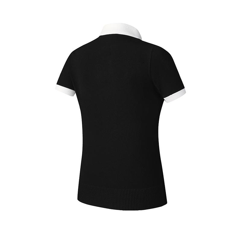 New FILA Golf Series Knitwear Women's Pitch Black A11W525404F-BK