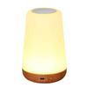 DurableTouch 13colour Night Light Remote Control Wood Grain Desk Lamp Bedroom Bedside Lamp Colorful Ambient Light