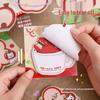 Apple Duoduo Cute Reusable Adhesive Sticky Notes for Students and Office
