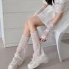 Y2K Lolita Ballet-Style Arm & Leg Warmers with Lace Calf Socks for Women