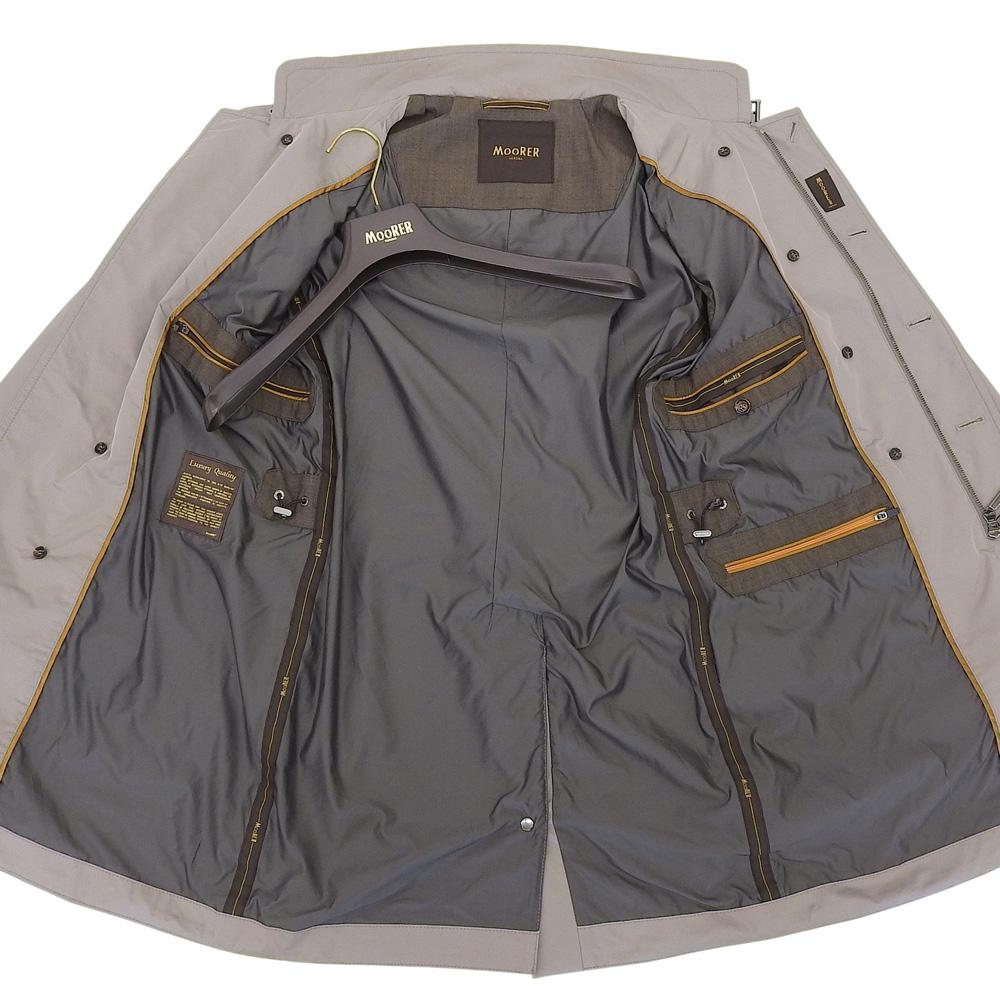 MOORER MORANDI Men's Double-Breasted Jacket in Grey Jacket ― grayUsed