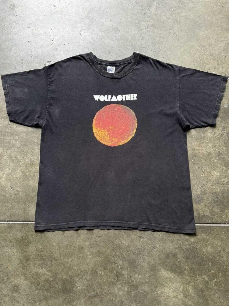 2005 Wolfmother Dimension Black Shirt Unisex Concert S-5XL CR956 Unisex T-Shirt S