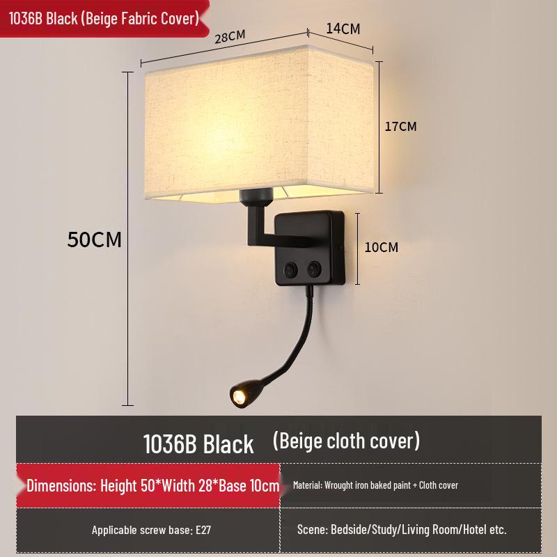 European Style LED Wall Lamp for Bedroom or Living Room